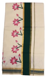 Kerala Handloom Saree - Image 4