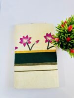 Kerala Handloom Saree - Image 3