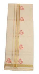 Kerala Print Dhoti Double - Image 5