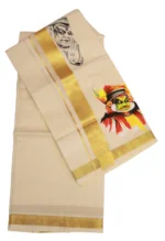 Kerala Sticker Dhoti Mural - Image 3