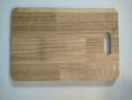 Rectangular Wooden Chopping Board - Durable, Knife-Friendly Cutting Surface for Vegetables, Meat, and More Stylish Kitchen Essential Easy-Grip Handles Ideal for Home or Professional Use - Image 3