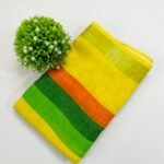 RAINBOW-LINEN SAREE