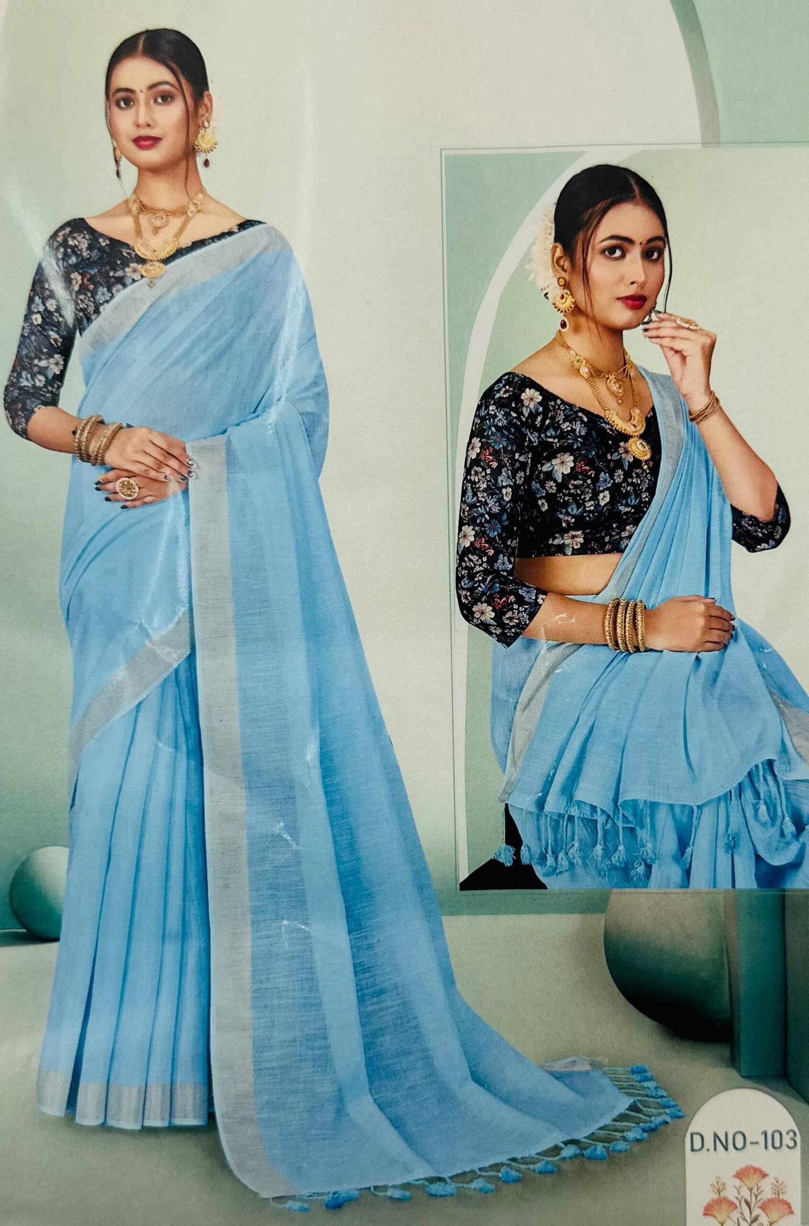 ENT004E1 AAYSHA SAREE - Image 1