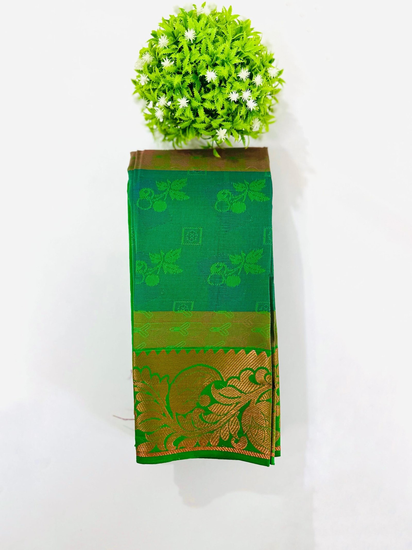 ENT009B4 POONTHAMIL SAREE - Image 1
