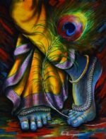 Divine feet of Lord Krishna