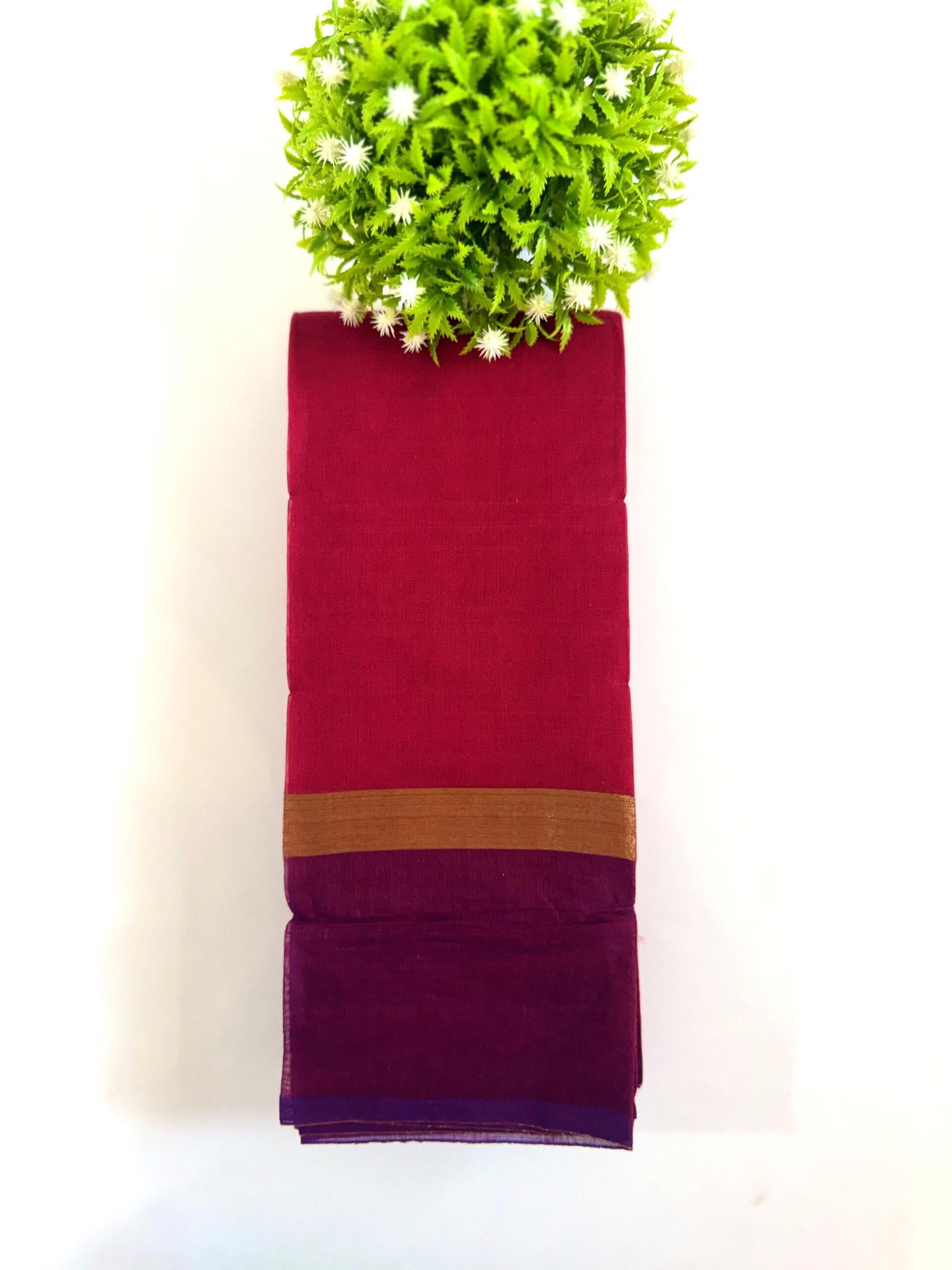 PAT001A (3) COTTON Sarees - Image 1