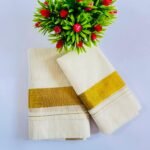 Kerala Cotton Set Mundu (Single)