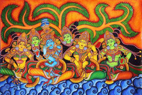 mural_paintings_5_1 LORD KRISHNA - Image 1