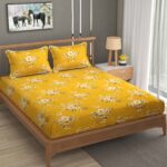 Luxe collection double bed Bedsheet 90”x100” inch’s (QUEEN)