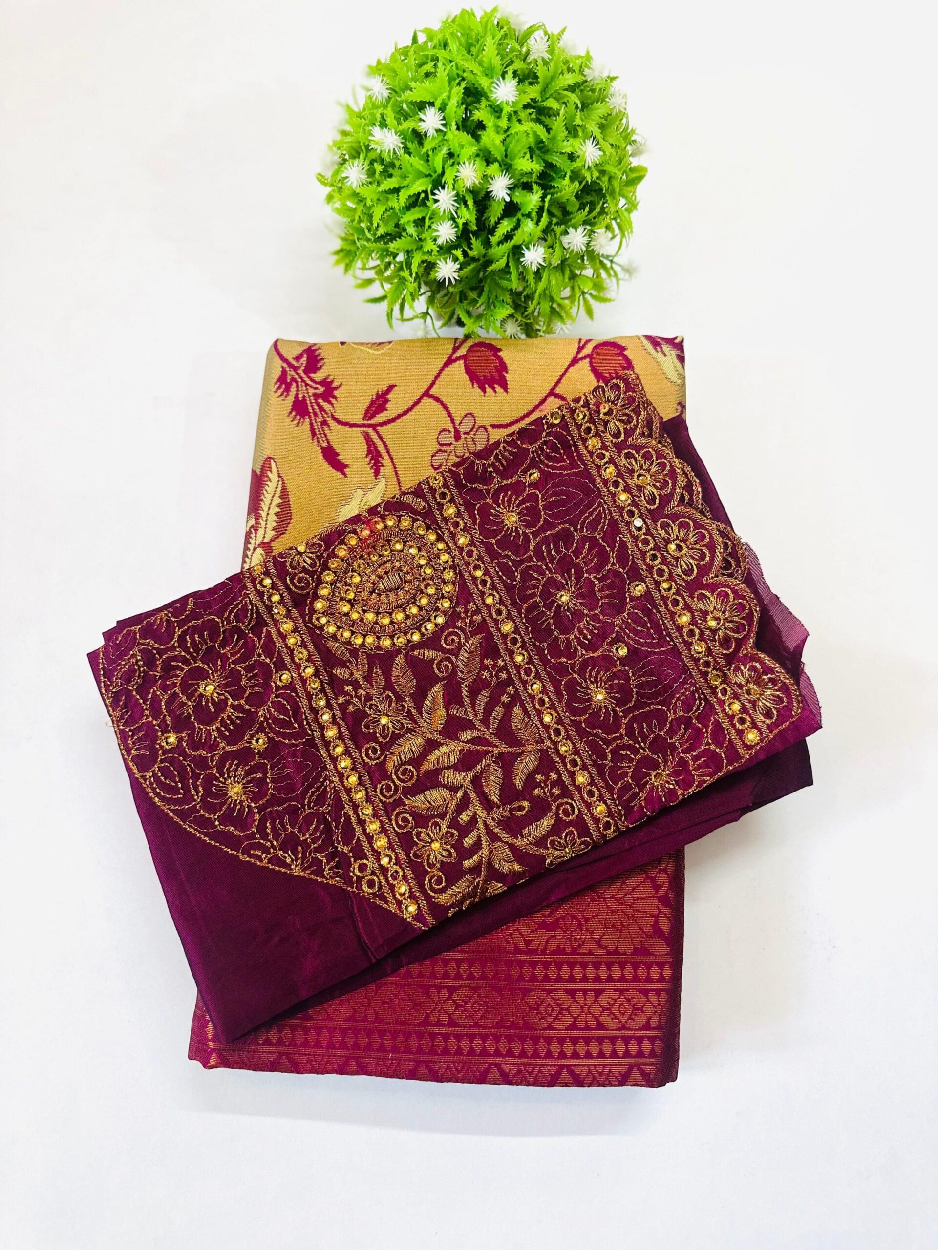 Amurtha Saree with Blouse - Image 3